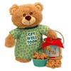 Gift Basket Drop Shipping Get Well Soon Teddy Bear and Cookie Pail