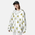 thumbnail image 3 of Gaeub Rubber Duck Showe Men's and Women's UPF 50+ Long-Sleeved Sun Protection Clothing, Fishing Shirt Long Sleeve Zip-XX-Large, 3 of 7