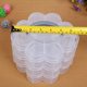 thumbnail image 4 of 2X 3 Niveles Almacenamiento de Organizador Apilable de Plástico Transparente Caja Transparente, 4 of 5
