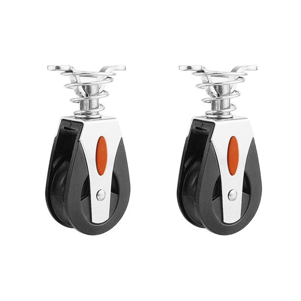 Polea de acero inoxidable ABS Portátil Auto-lubricante desmontable Universal Universal Pully Pully Yacht Pehave para una cuerda de 12 mm Sweethay TO001147-00