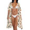 thumbnail image 3 of HELLHERO High Quality Fabrics Bathing Suit Cover Up for Beach Fashion Quick Dry Halloween, 3 of 6