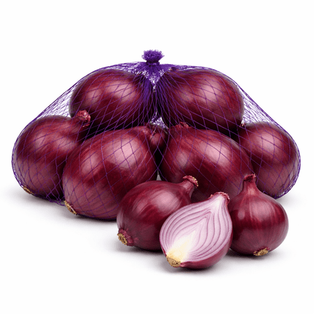 Fresh Red Onions, 3 lb, Bag
