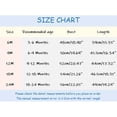 thumbnail image 4 of RMGVDSD Easter Outfit Baby Girl Clothes Ruffle Short Sleeve Floral Bowknot Romper Dress Bodysuits Dress Headbands Set 9-12 Months, 4 of 9