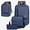 Blue, variant on Pompotops Gray Travel Backpack Three Piece Set, Large Student Backpack, Suitable For School And Outdoor Travel, Computer Bag For Men And Women With Large Capacity