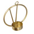 thumbnail image 2 of Gold Candle Holders, Candle Holder Modern Minimalist Iron Material Multifunction Easy To Clean  For Living Room For Dining Room, 2 of 8