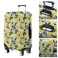 thumbnail image 5 of Yellow Lemon Fruits GreenLeaves Pattern Luggage Cover Fashion Suitcase Cover Baggage Covers Fit 25-28 Inch Luggage (Go Travel), 5 of 5
