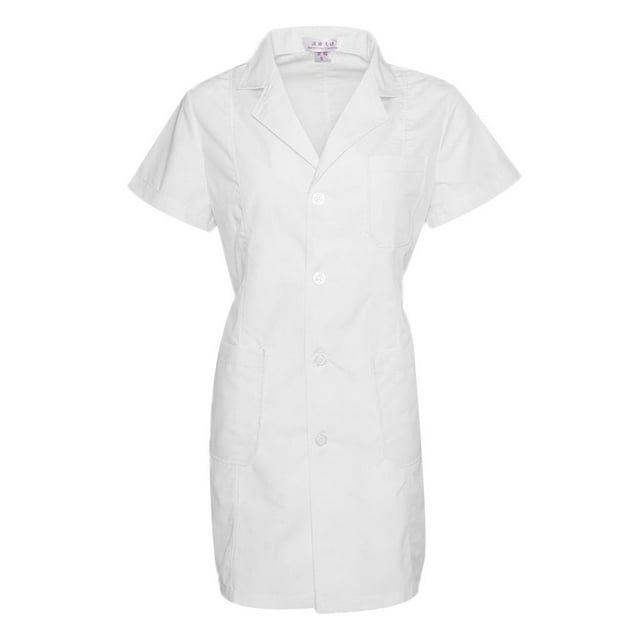 Esquirla Blouse Médicale pour Femmes et Hommes avec Boutons Manches Longues / Manches Courtes m