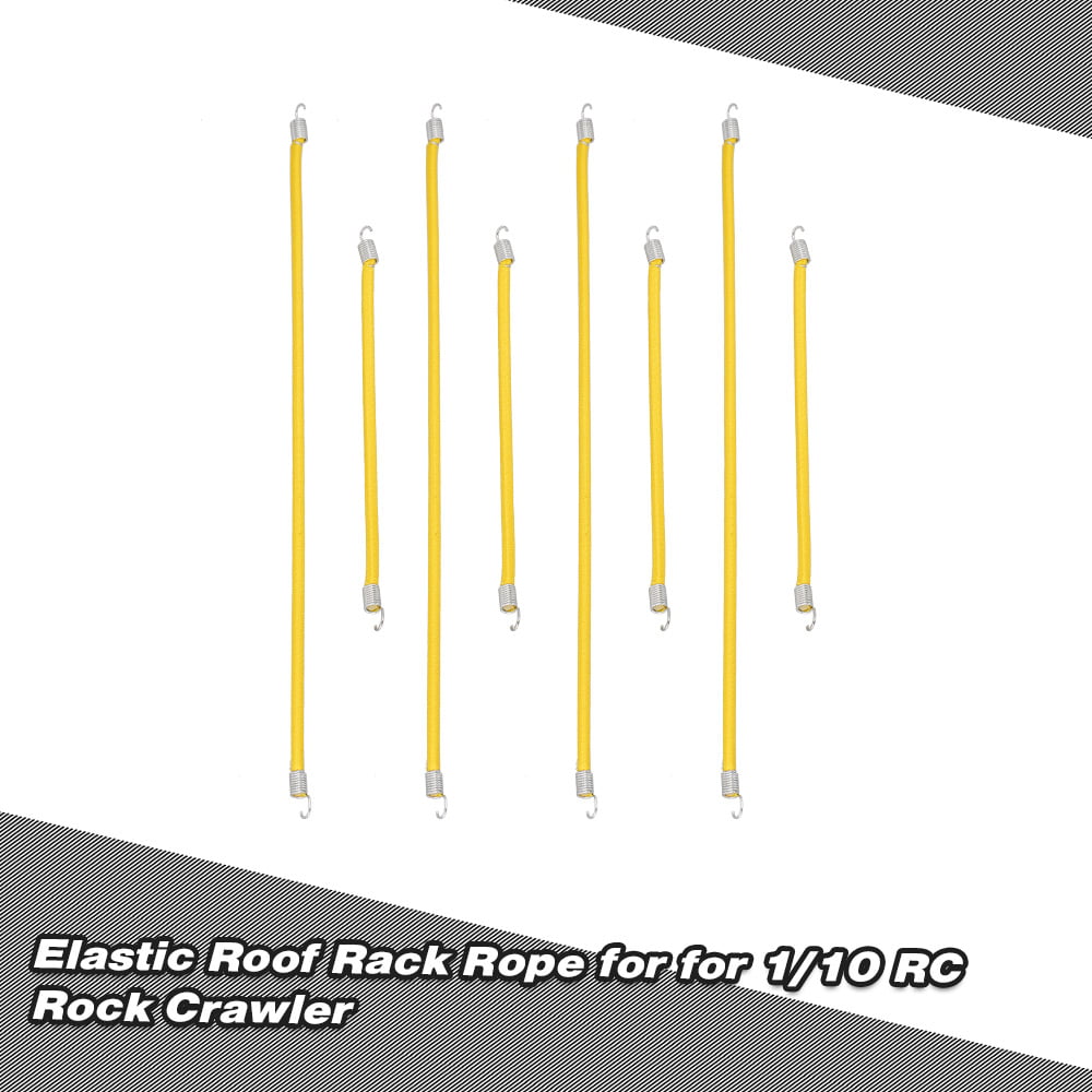 Crawler truck 1:10 RC Rock Crawler Car Elastic Roof Rack Rope Luggage Cord FO 