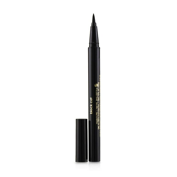 Winky Lux Meowza Liquid Eyeliner - Long-Lasting Black Eyeliner, Eyeliner Liquid Liner Black, 016 Oz