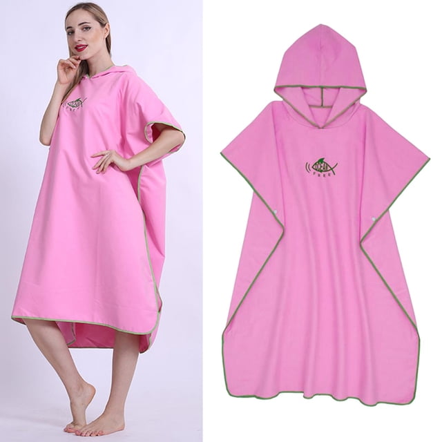 Poncho de surf suave microfibra cambiante pya toal usable con shamjiam Cambio de traje de neopreno