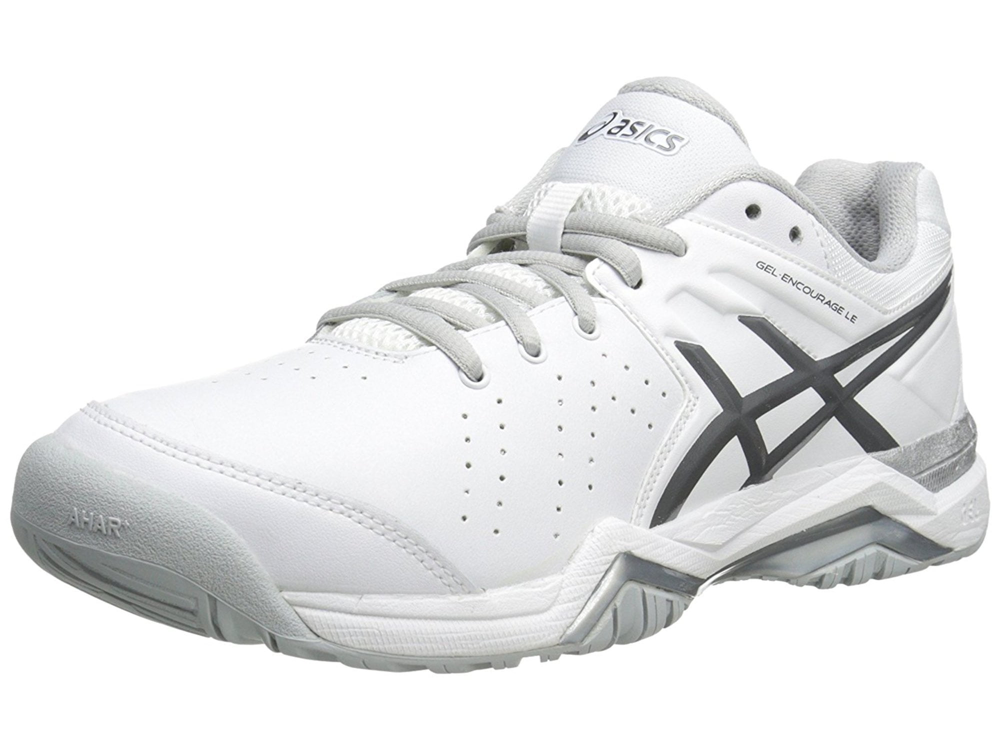 asics womens black tennis shoes