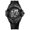 Metallic, variant on 48.0MM 3ATM Waterprof Men's Analog Quartz Watches Stainless Steel Strap Women's Wrist Watches Business Guys Birthday Gifts