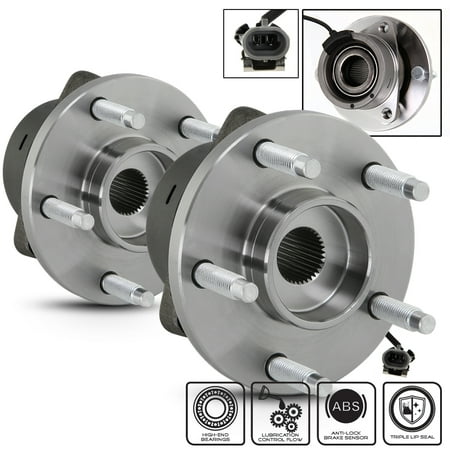 - Fit of 2 Front Wheel Hub ABS Bearings For Chevy Cobalt HHR Pontiac G5 Saturn Ion