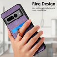 thumbnail image 4 of Dteck for Google Pixel 7A Case, 2 in 1 Magnetic Wallet with Phone Grip, Compatible with MagSafe, Detachable Premium PU Leather Magnetic Case with Card Slots Ring Holder,Purple, 4 of 9