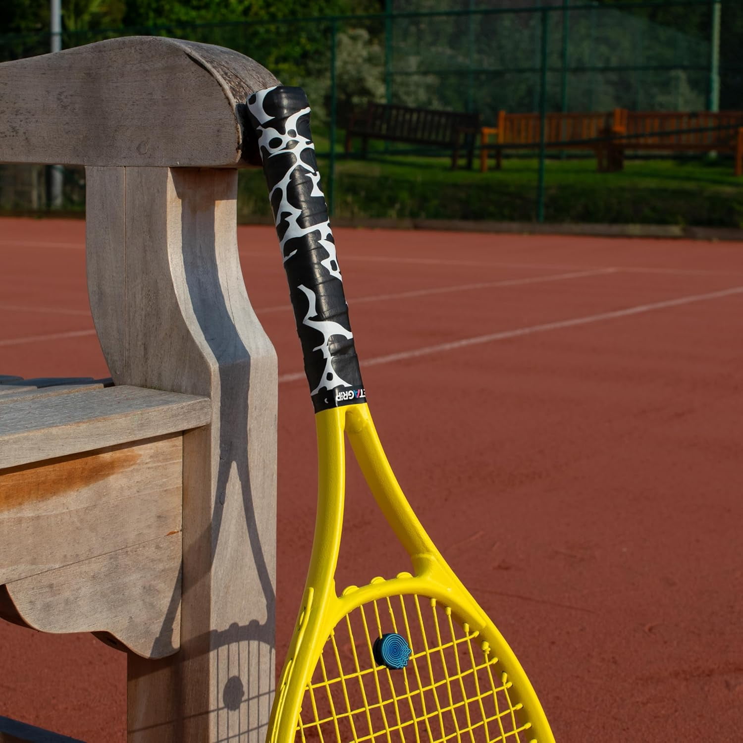 - Custom Tennis Racket Grip Tape - Anti-Slip/Quick-Drying Tennis Overgrips - Precut Badminton Racket Grip with Finishing Tape