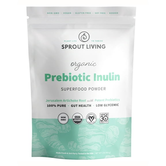 Sprout Living Prebiotic Inulin FIber Powder (Jerusalem Artichoke)