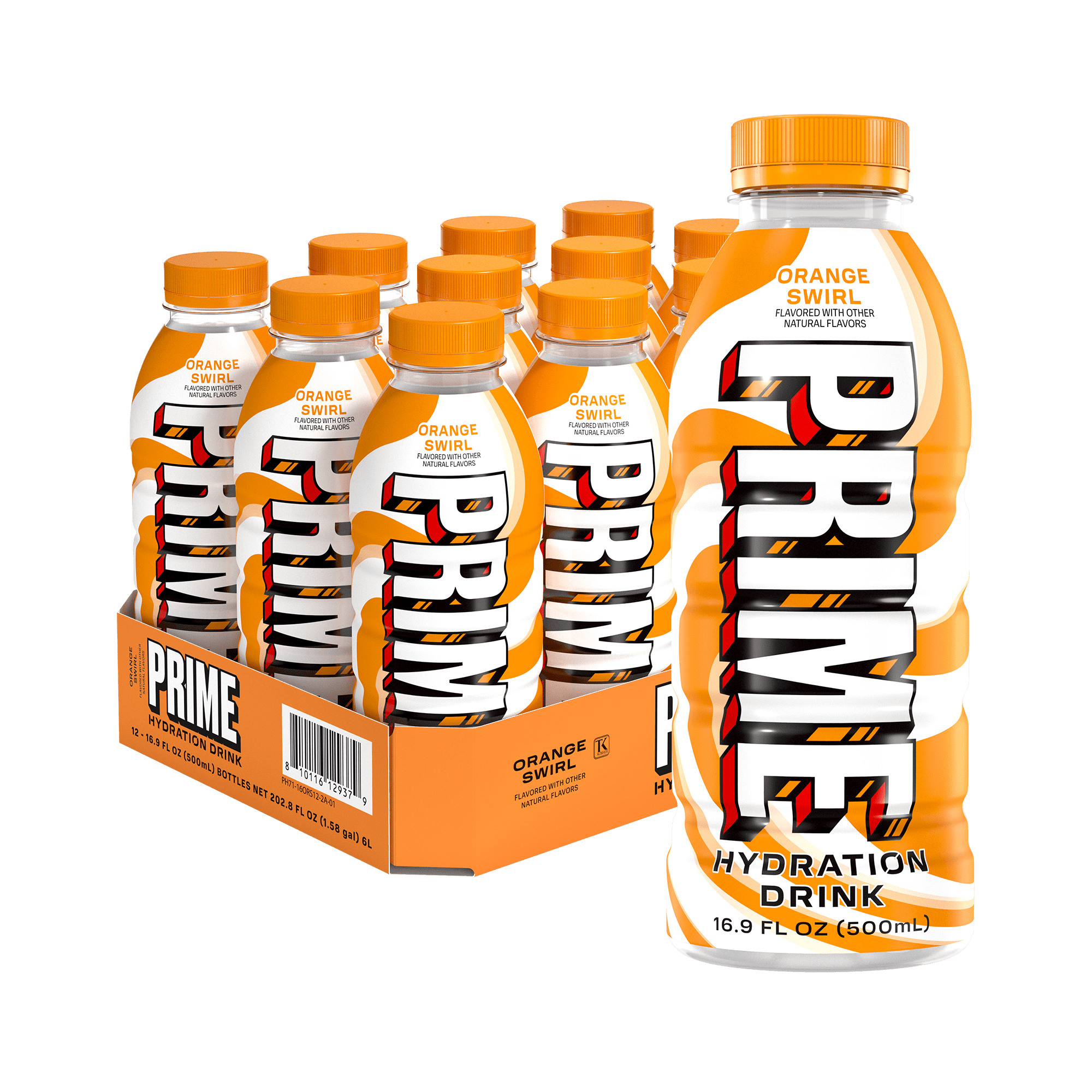 Prime Hydration Drink Special Edition PRIME X Bottle, 16.9oz (4