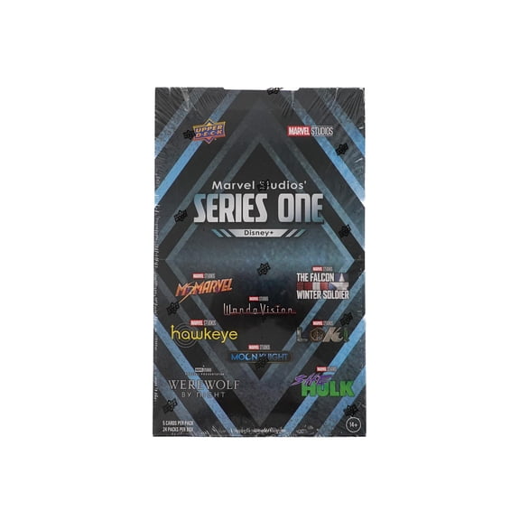 Collectible 2024 Upper Deck Marvel Studios Series 1 Disney+ Hobby Box MCU Trading Card Game English