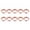 Rose Gold, variant on Crush Washer, Crush Washer Oil Drain Plug - 10Pcs Premium Copper Metric Sealing Crush Washers Assortment Kit, Upgraded Flat Ring Oil Drain Plug Crush Washer Gasket Seal Assortment Set