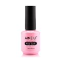 thumbnail image 1 of AIMEILI Pegamento para uñas 2 en 1 y gel base de 15 ml para uñas acrílicas Soak Off U V LED Gel de pegamento para uñas fuerte para uñas postizas y uñas prensadas, 1 of 5