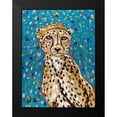 thumbnail image 2 of Augustine, Jodi 12x14 Black Modern Framed Museum Art Print Titled - Queen Cheetah, 2 of 5