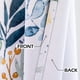 thumbnail image 5 of Cortinas separadoras de ambientes MYSKY HOME Floral, 2 unidades, 80 x 200 cm, amarillo/azul, 5 of 8