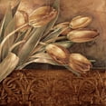 thumbnail image 2 of Linda Thompson 15x15 Gallery Wrapped Canvas Wall Art Titled - Copper Tulips II, 2 of 4