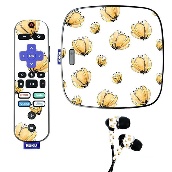 Skin Decal Wrap Compatible With Roku Ultra Sticker Design 90s Fun