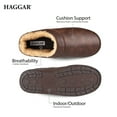 thumbnail image 3 of Haggar Mens Clog Slipper House Shoe Indoor/Outdoor with Memory Foam Comfort, 3 of 9