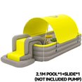 thumbnail image 1 of Piscina grande de verano, piscinas inflables grandes para la familia con tobogán, juguetes inflables, juegos de agua, juegos al aire libre, piscina para bebés, 1 of 4