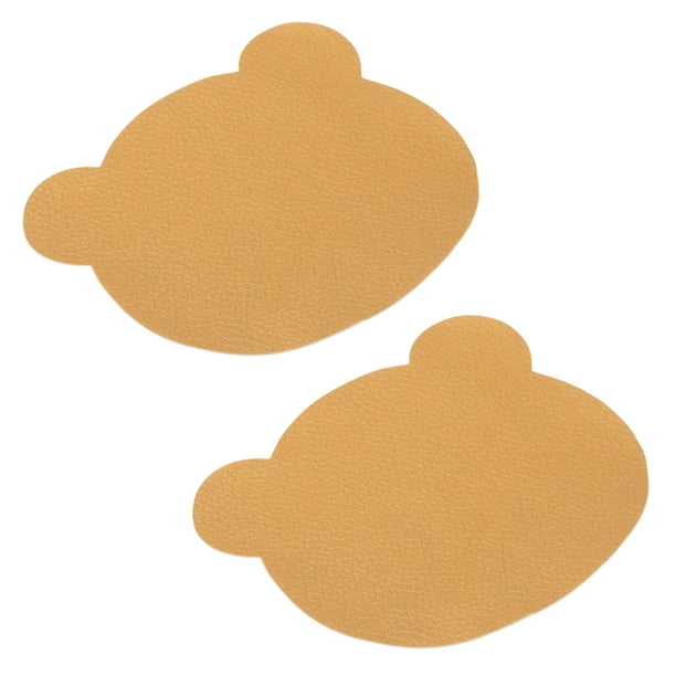 Parche de reparación de cuero, kit de reparación de cinta de vinilo autoadhesiva para muebles para sofás, sillones y sillas doradas