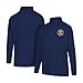 thumbnail image 3 of Ultra Game Men's Standard Quarter Zip Pullover Long Sleeve Tee, Navy, Small, 3 of 4