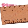 thumbnail image 5 of 2800 Pieces 1 Box 7 Sizes Round Half Flat Back Beads Pink Gem Bead, 5 of 5