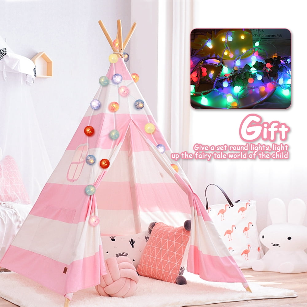 Kepooman Portable Play Tent for Kids, Sleeping Dome Play Teepee for Children Indoor Outdoor, Girls Toy Gift Kepooman Portable Play Tent for Kids, Sleeping Dome Play Teepee for Children Indoor Outdoor, Girls Toy Gift