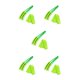 thumbnail image 3 of Ounissouiy Cepillo de limpieza para persianas de aire acondicionado, mango de PP, cepillos de sombra de ventana extraíbles de mano, herramientas Verde 5Conjunto, 3 of 6