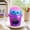 Pink blue gradient baozi style, variant on 2026 New 2 in 1 Pink Blue Gradient Dumpling Squishy with Purple Jar, Sugar Pop Scented Slime Calming Sensory Fidget Toy for Kids Classroom Rewards Stress Relief