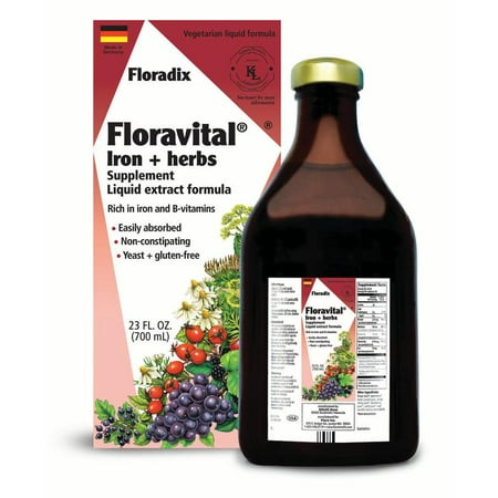 Salus-Haus Floravital Iron plus Herbs 23 Oz