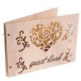 thumbnail image 2 of Geyee 3 Pcs Wedding Guest Book Set, Wedding Reception Registry Book With Pen And Holder Guestbook Registry Table Sign For Bridal Proposal(Eucalyptus 2 of 14