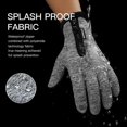 thumbnail image 4 of GHSDFBB Gants d'Hiver pour Hommes et Femmes, Gants Imperméables Chauds avec Toucher Sensible des Doigts, pour Cyclisme, Course, Randonnée, 4 of 7