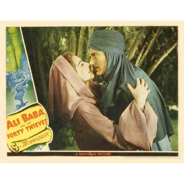 Ali Baba And The Forty Thieves Movie Poster Style L 11 X 14 1943 Walmart Com Walmart Com
