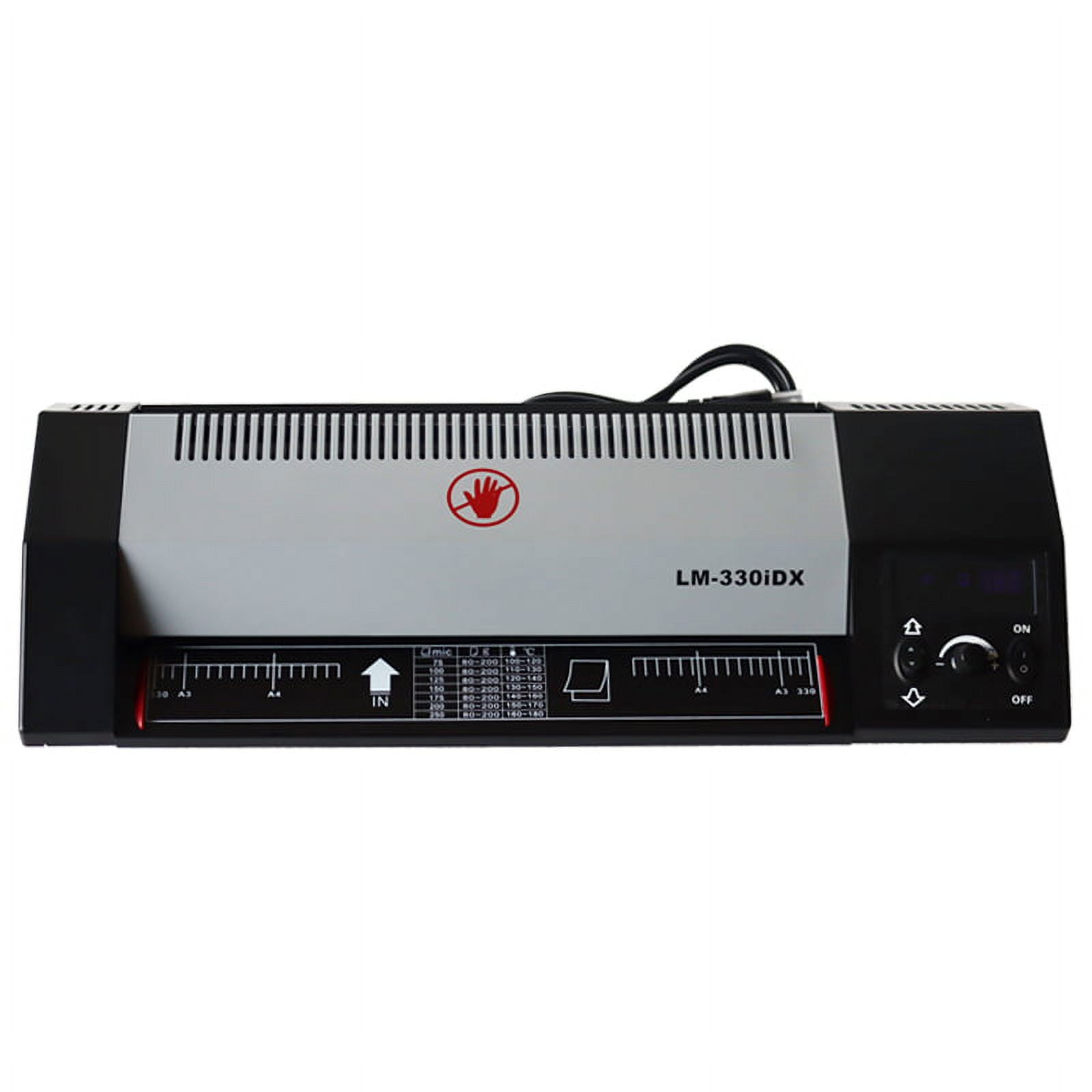 INTBUYING A3 Laminator Hot&Cold Laminating Machine Metal Laminator for Commercial Home Office Supply Equipment