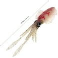 thumbnail image 3 of Señuelos de pesca de 15,5 cm/15g, cebo suave, falda de calamar, señuelos de pesca de pulpo, 3 of 7