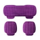 thumbnail image 1 of Cojín de asiento de coche de invierno, cojín de asiento de felpa bordado a cuadros sin espalda, 1 of 6
