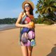 thumbnail image 3 of Balery Easter Eggs1 Vestidos de verano para mujer con estampado: vestido holgado sin mangas, vestido playero informal y cómodo para días calurosos., 3 of 7