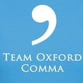 thumbnail image 3 of CafePress - Team Oxford Comma (White) T Shirt - Women's Traditional Fit Dark T-Shirt, 3 of 4
