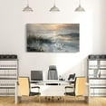 thumbnail image 3 of Abstract Oil Painting Sunrise Canvas Art Framed Abstract Wall Art For Livingroom Bedroom Office, 3 of 6