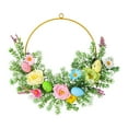 thumbnail image 2 of Easter Wreaths for Front Door Outside, Easter Egg Wreaths Patio Decor Home Decor Aesthetic, Fake Wreaths Spring Summer Door Hanger, 2 of 8