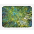 thumbnail image 1 of Forest Bath Mat, Evergreen Back Nature Area Mother Earth Lime Trunk Mangrove Flora Willow Photography, Non-Slip Plush Mat Bathroom Kitchen Laundry Room Decor, 29.5 X 17.5 Inches, Green, Ambesonne, 1 of 2