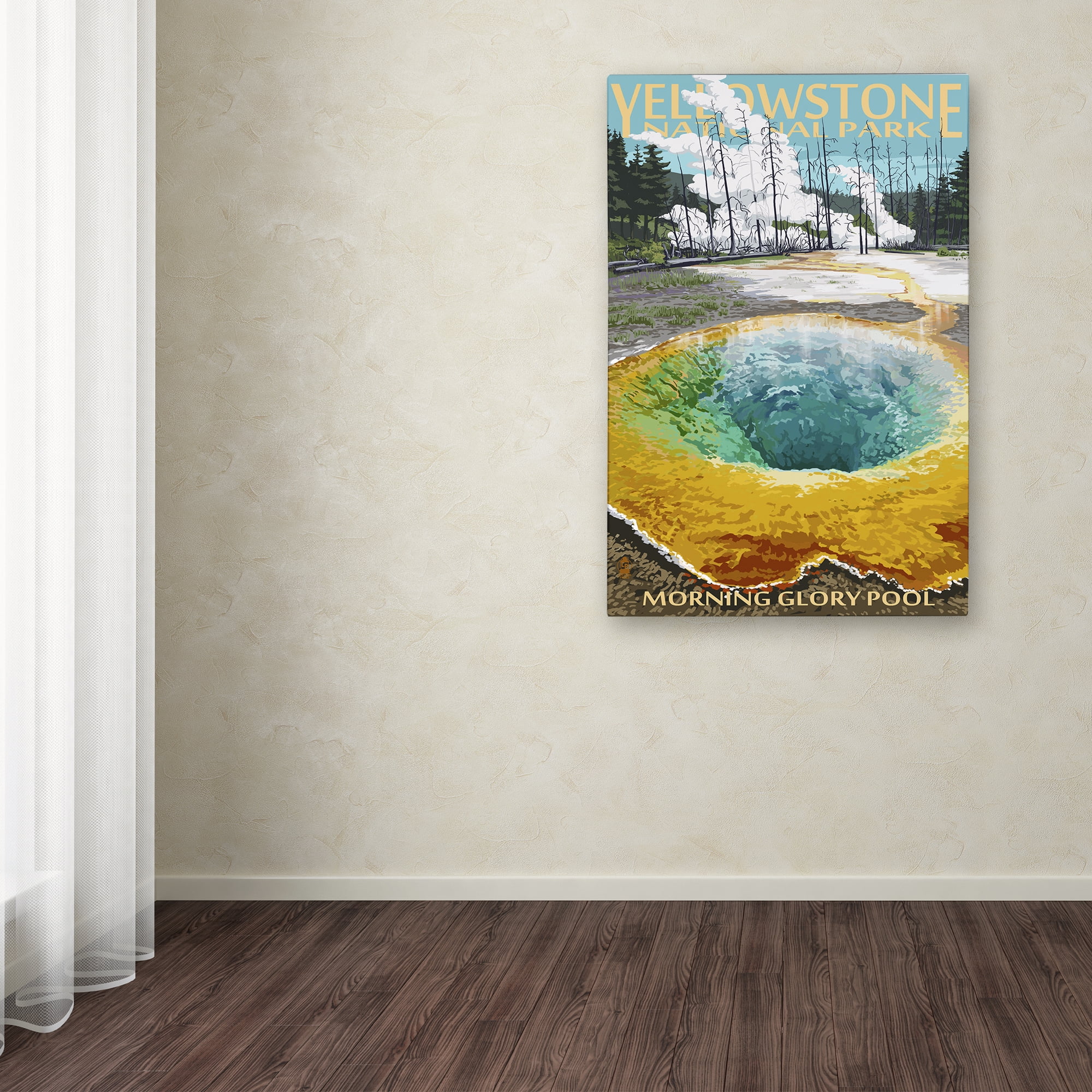 Trademark Fine Art 'Travel Poster 106' Canvas Art by Lantern Press
