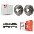 thumbnail image 1 of Transit Auto Front Disc Brake Rotors and Semi-Metallic Pads Kit for Car 2006 Chevrolet Express 2500 GMC Savana K8S-100022, 1 of 11